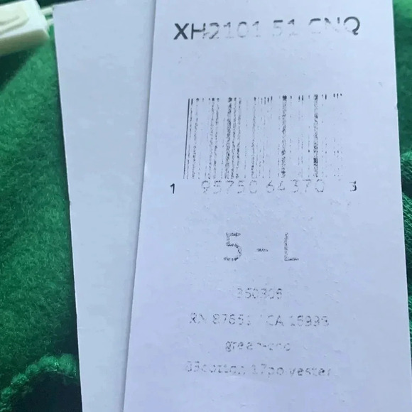 Lacoste Money Green Jogger Pants Men’s Large Leg Graphic NWT - Picture 9 of 9